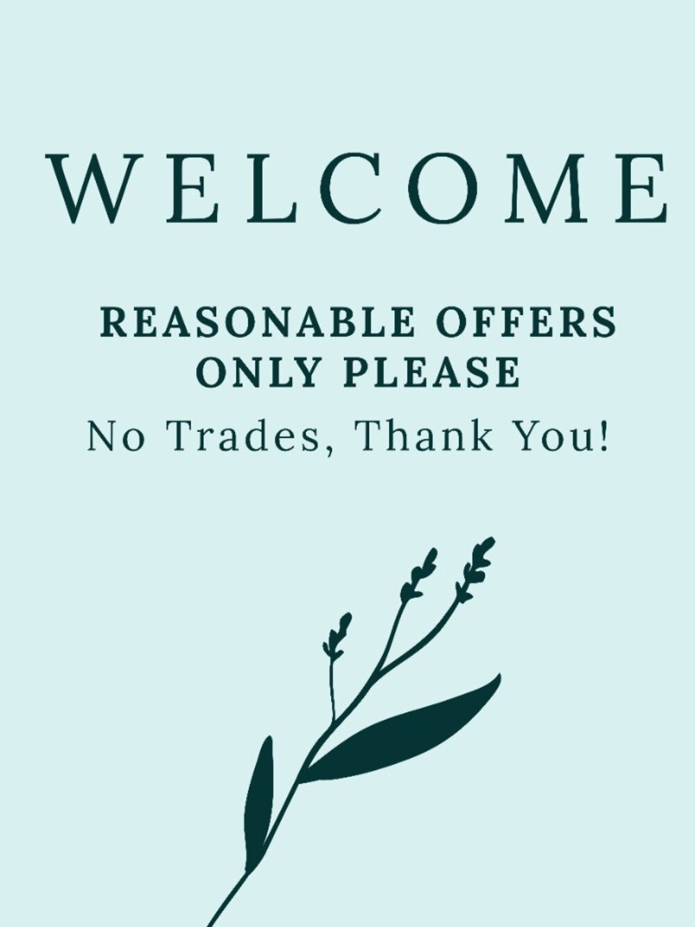 REASONABLE OFFERS ONLY NO TRADES, THANKS! 💕